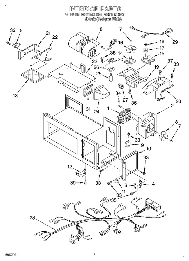 Diagram for MH9115XBB2