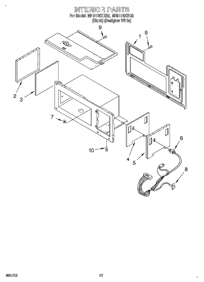Diagram for MH9115XBB2