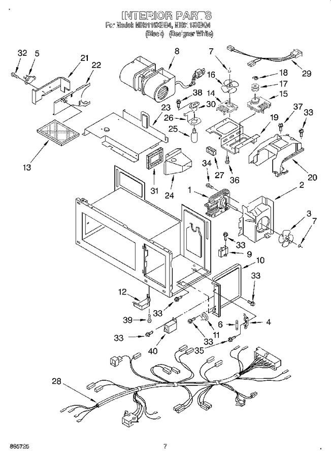 Diagram for MH9115XBQ4