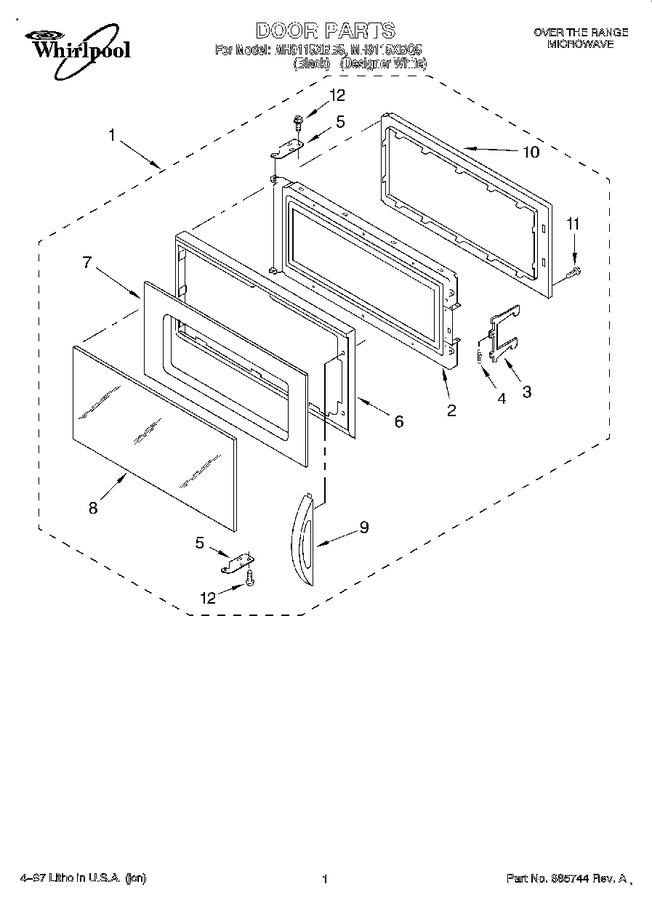 Diagram for MH9115XBB5