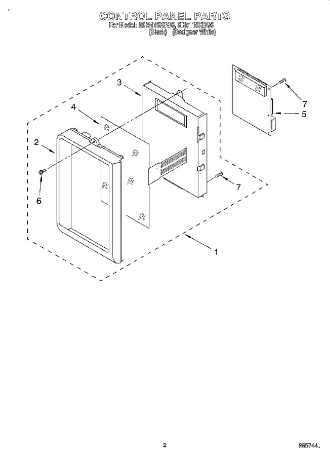 Diagram for MH9115XBB5