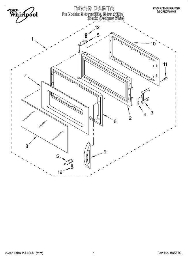 Diagram for MH9115XEQ0