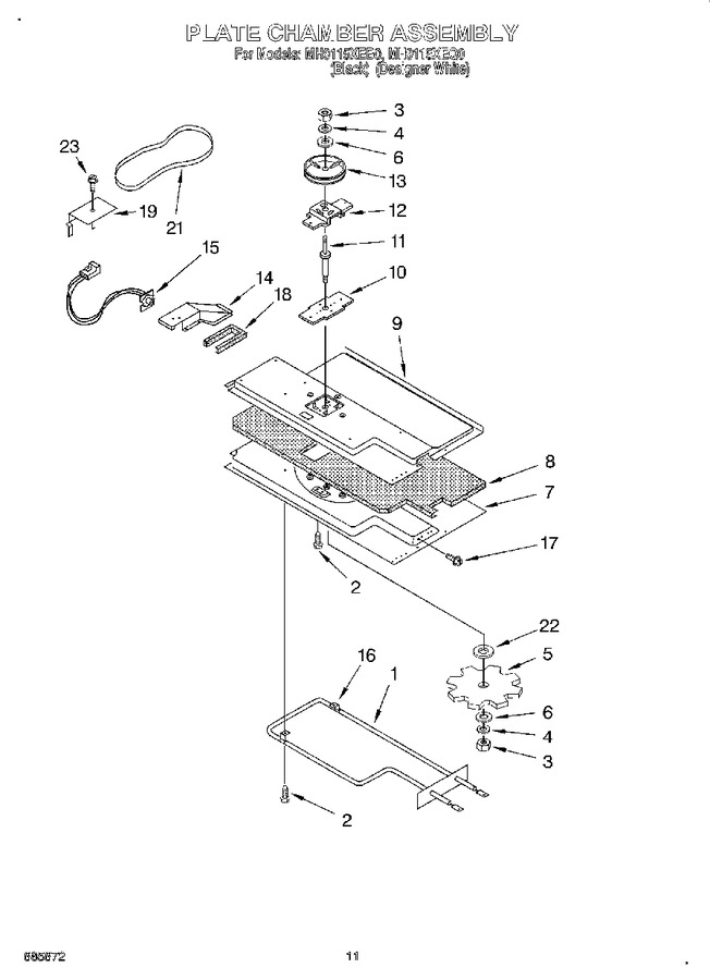 Diagram for MH9115XEQ0