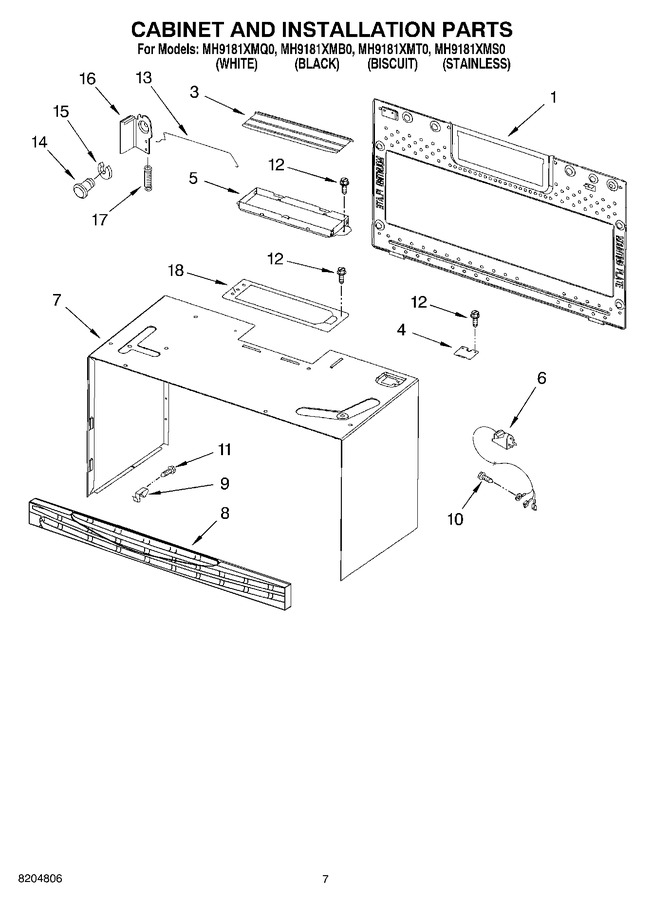 Diagram for MH9181XMQ0