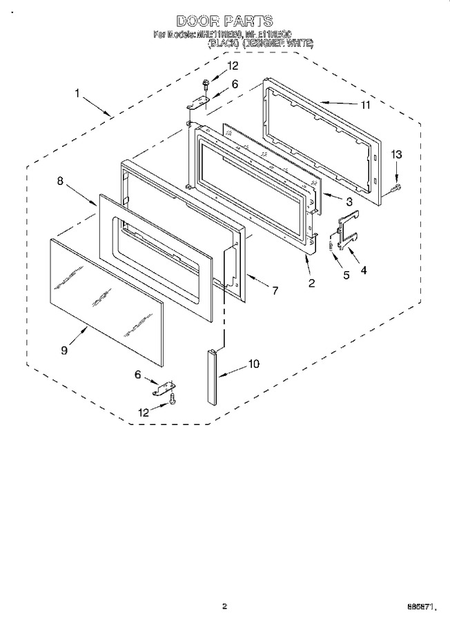 Diagram for MHE11REB0