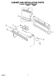 Diagram for 06 - Cabinet And Installation Parts