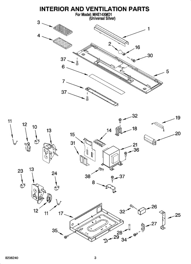 Diagram for MHE14XMD1