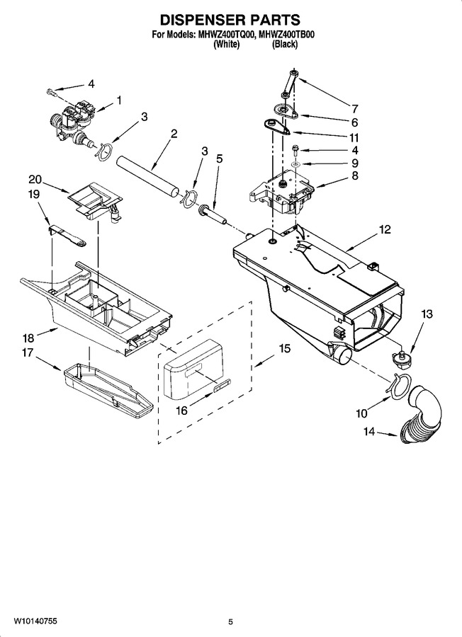 Diagram for MHWZ400TB00