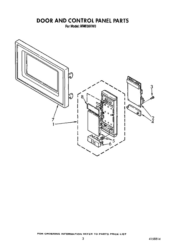 Diagram for MME08XW0