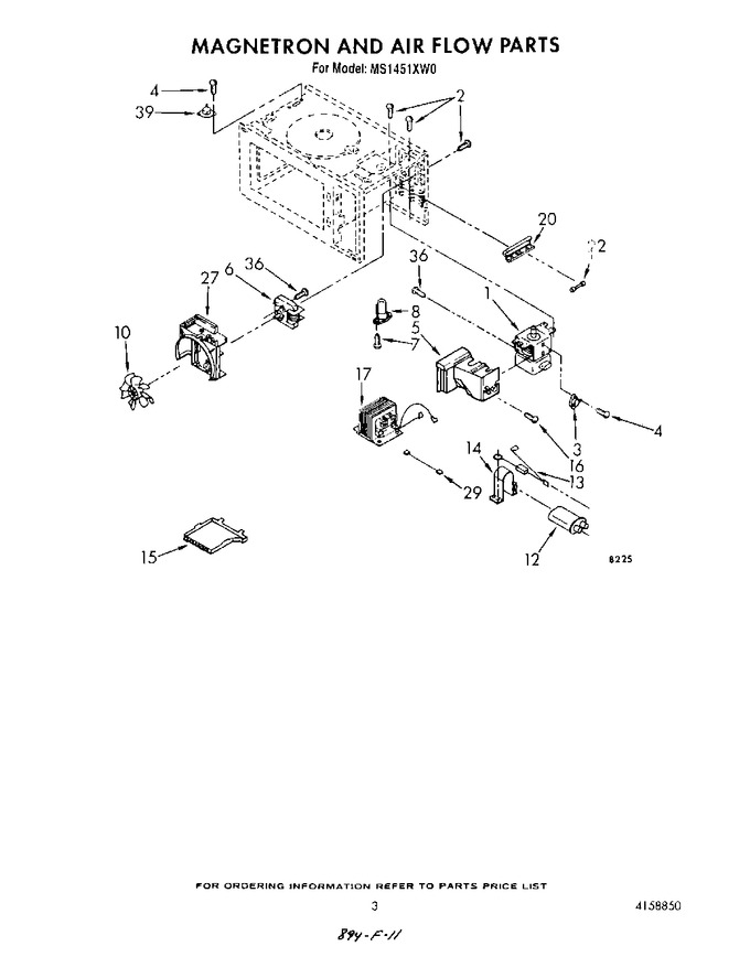 Diagram for MS1451XW0