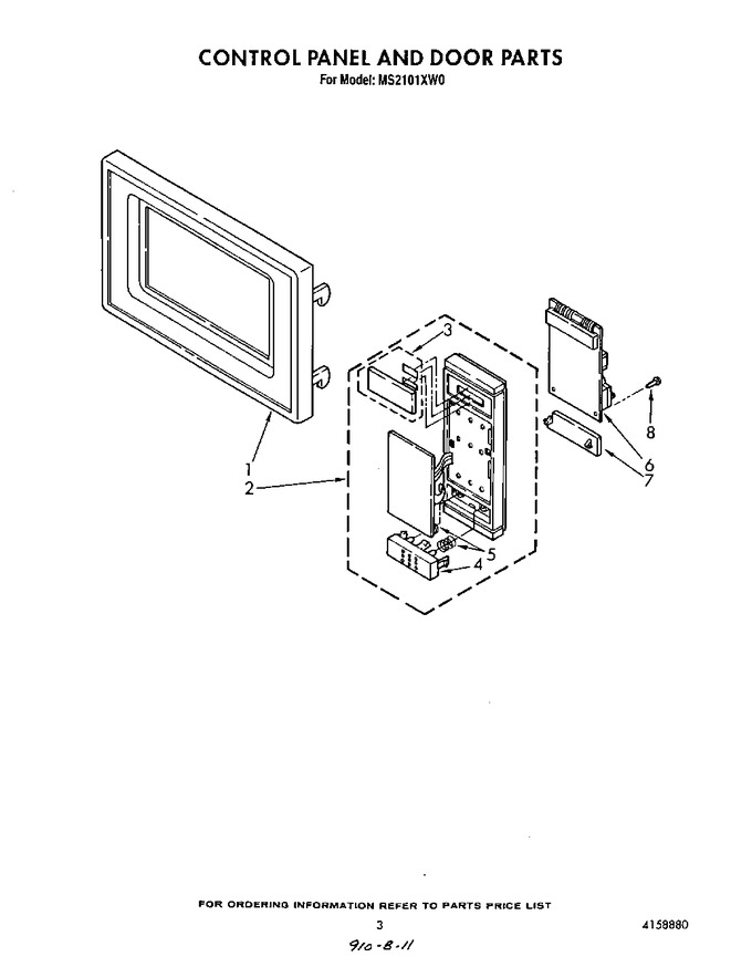 Diagram for MS2101XW0