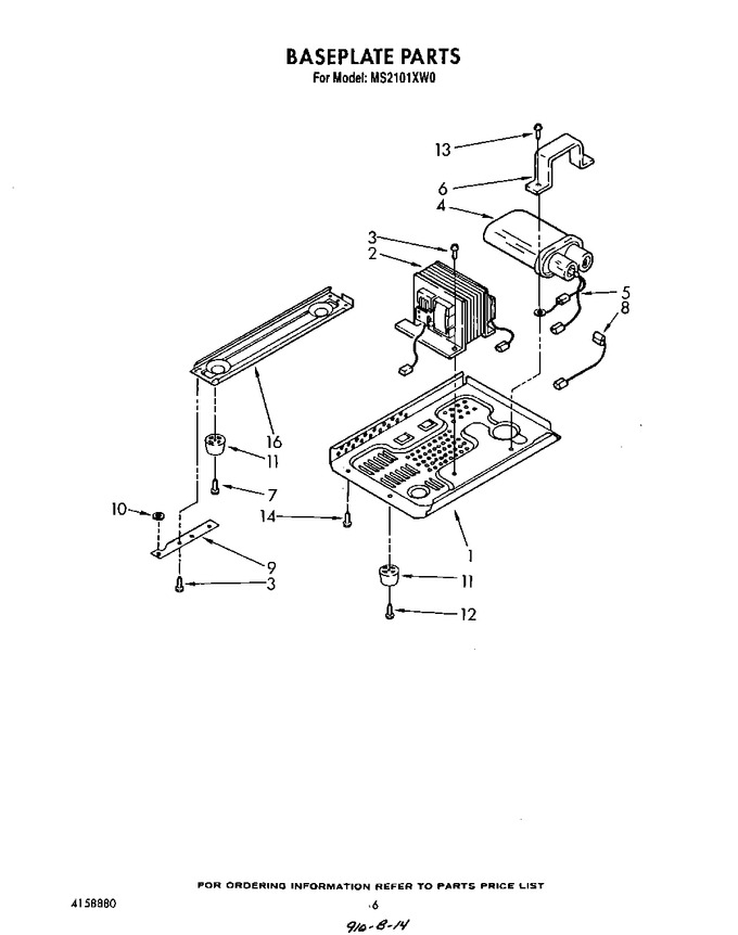 Diagram for MS2101XW0