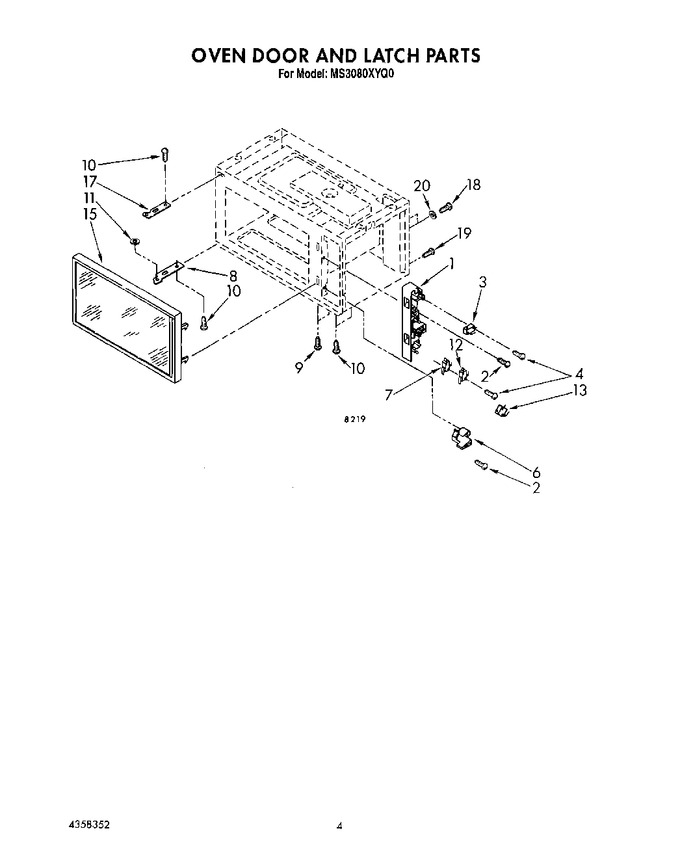 Diagram for MS3080XYR0