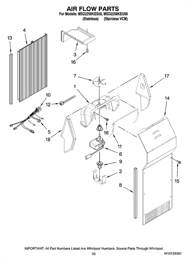 Diagram for MSD2258KES00