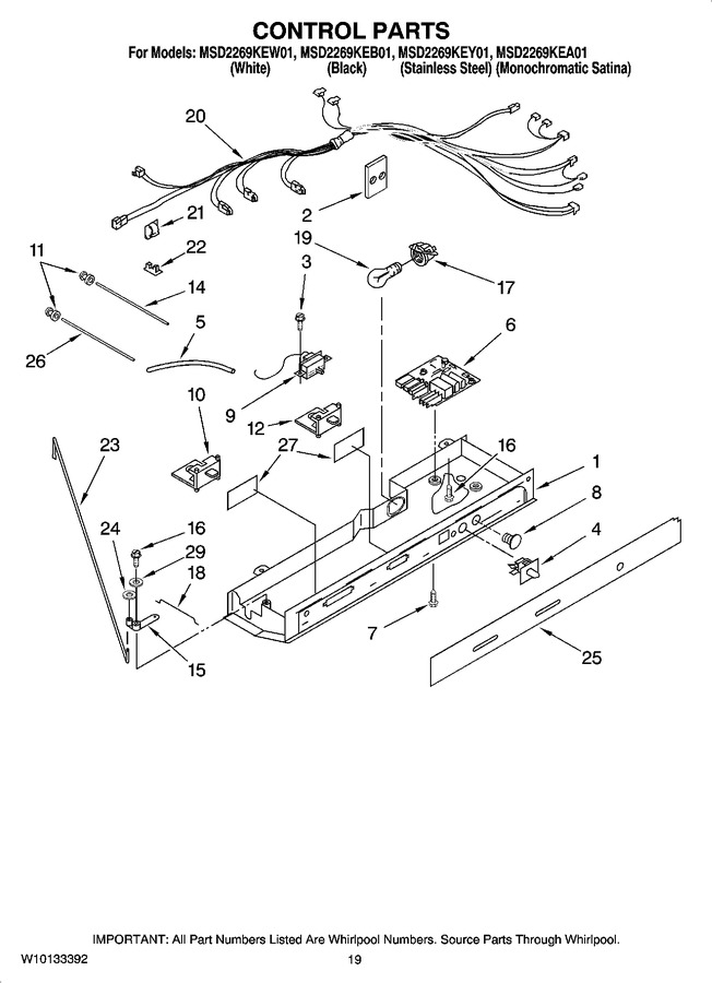 Diagram for MSD2269KEA01