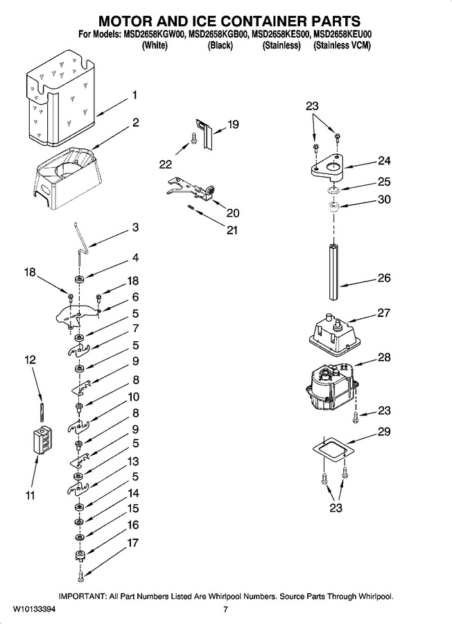 Diagram for MSD2658KES00