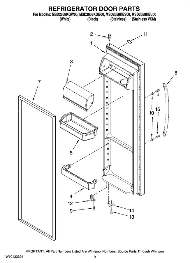 Diagram for MSD2658KES00