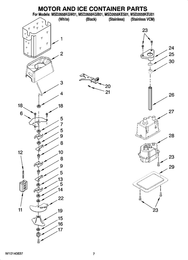 Diagram for MSD2658KEU01