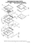 Diagram for 03 - Refrigerator Shelf Parts