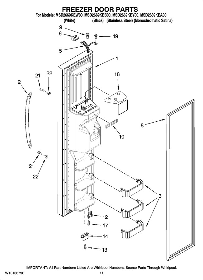 Diagram for MSD2669KEW00