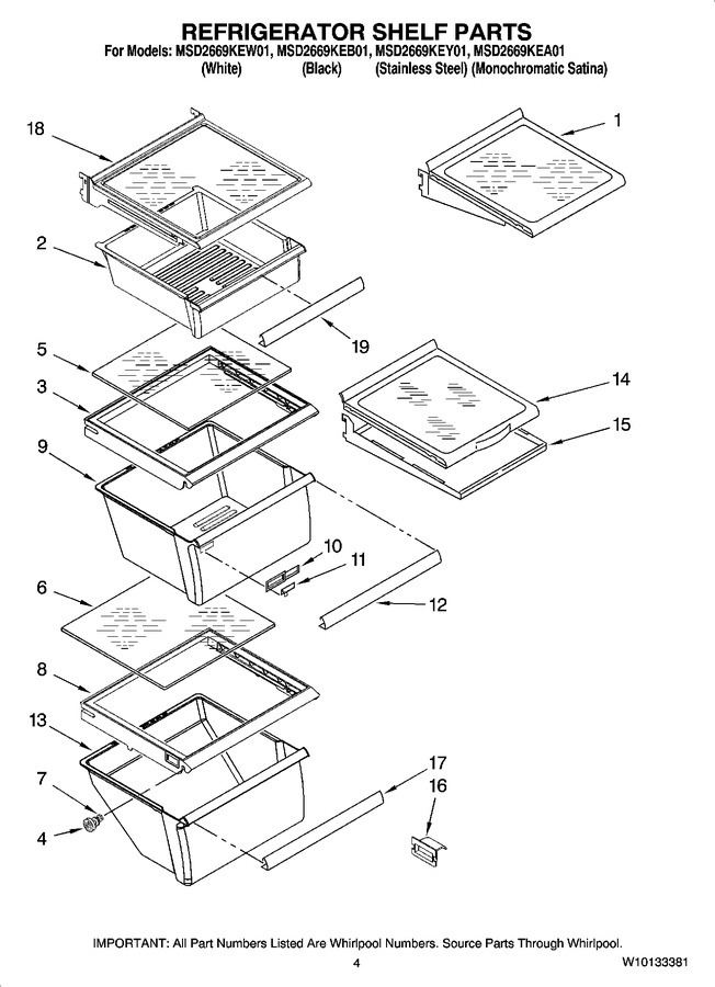 Diagram for MSD2669KEB01