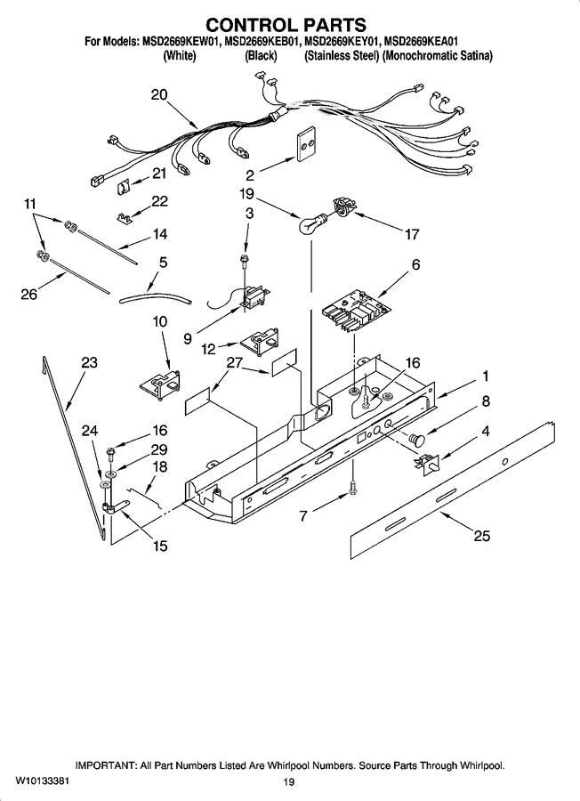 Diagram for MSD2669KEY01