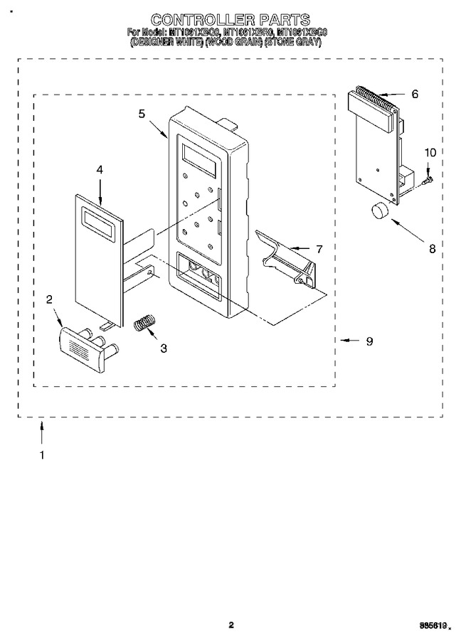 Diagram for MT1061XBQ0