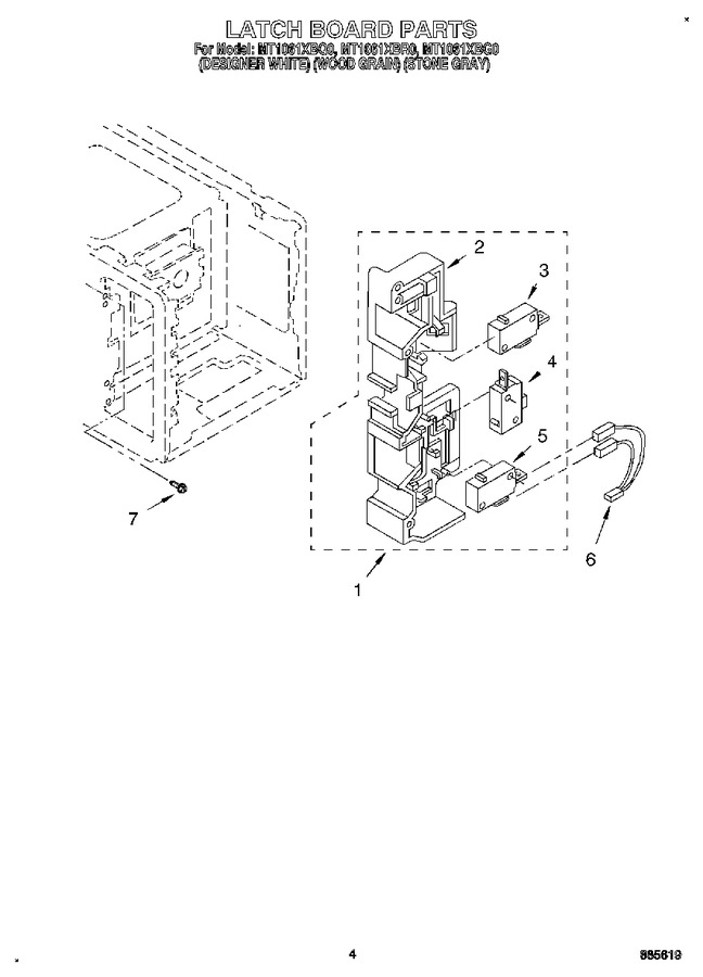 Diagram for MT1061XBG0
