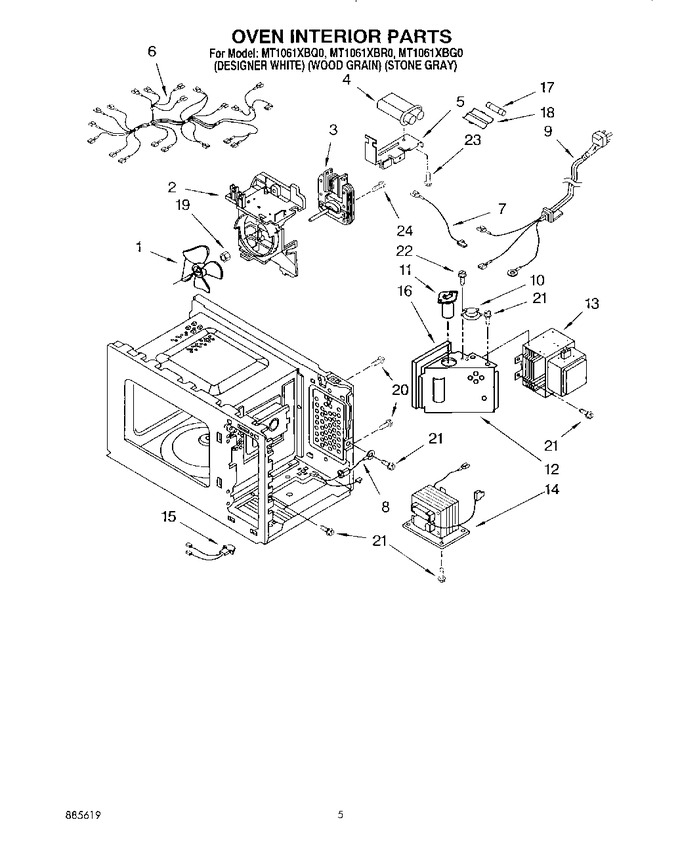 Diagram for MT1061XBR0
