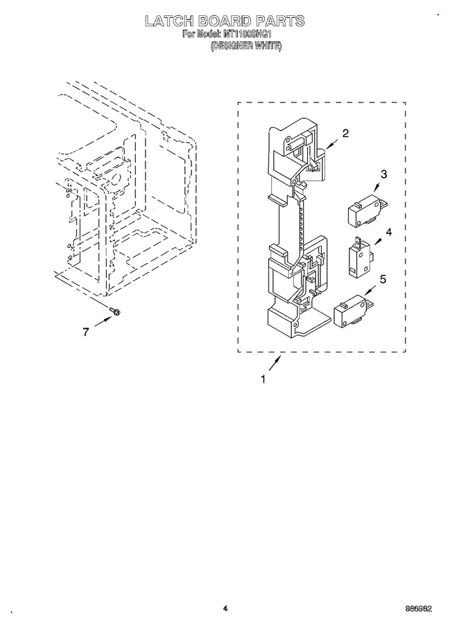 Diagram for MT1100SHQ1