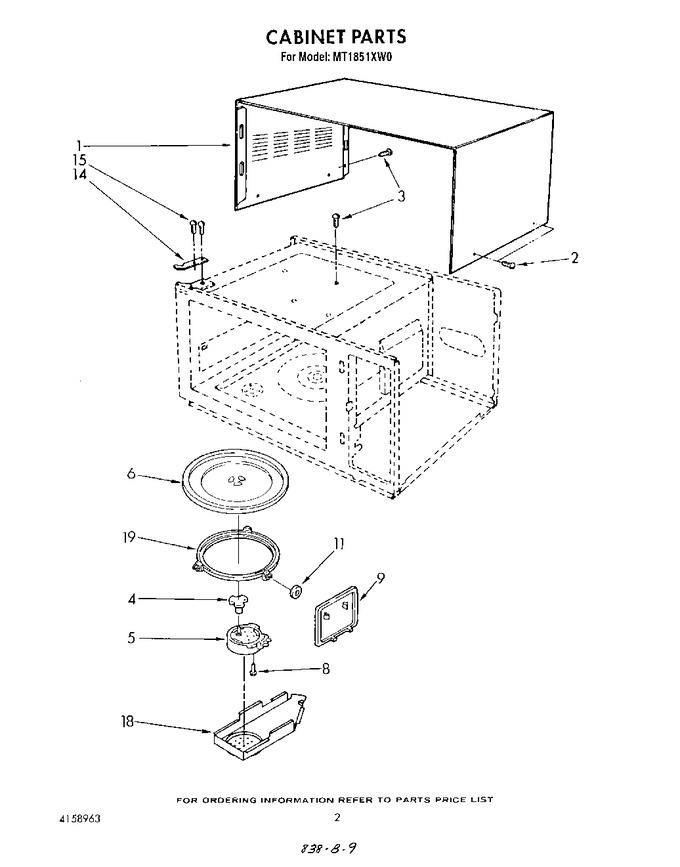 Diagram for MT1851XW0