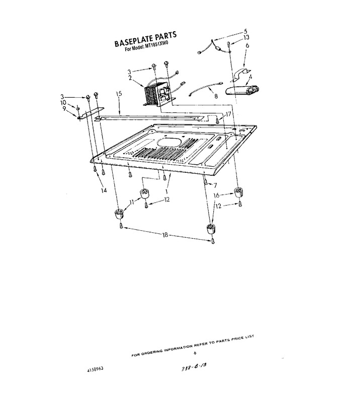 Diagram for MT1851XW0