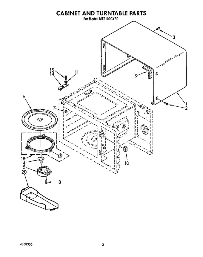 Diagram for MT2100CYR0