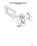 Diagram for 03 - Control Panel And Door