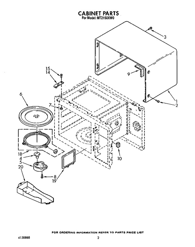 Diagram for MT2150XW0
