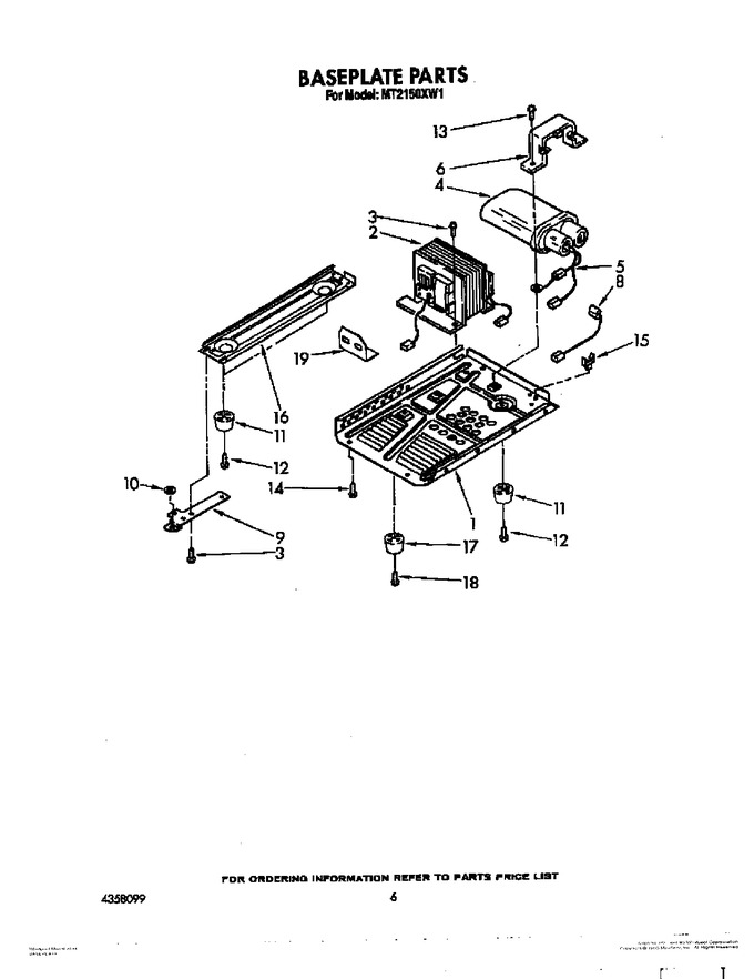 Diagram for MT2150XW1
