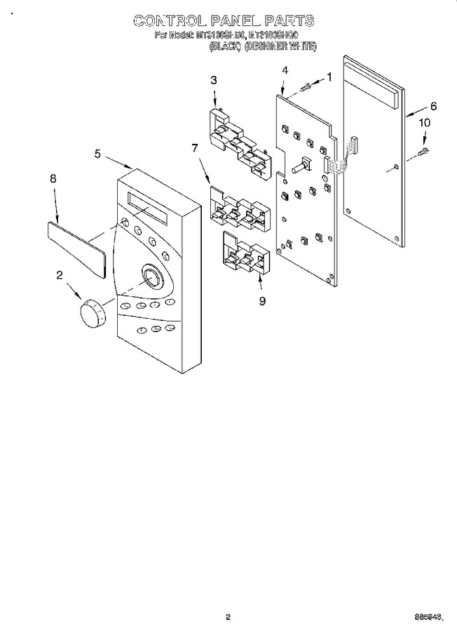 Diagram for MT3100SHB0