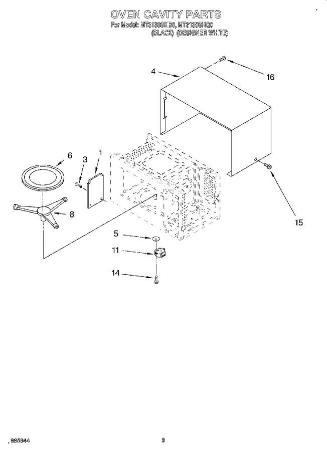 Diagram for MT3130SHB0