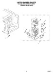Diagram for 04 - Latch Board Parts