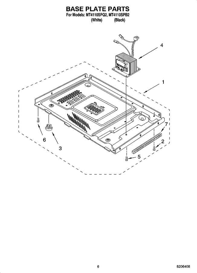 Diagram for MT4110SPB2
