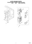 Diagram for 04 - Latch Board Parts