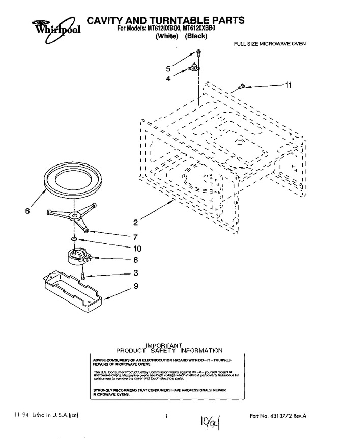 Diagram for MT6120XBB0