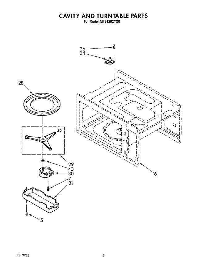 Diagram for MT6120XYQ0