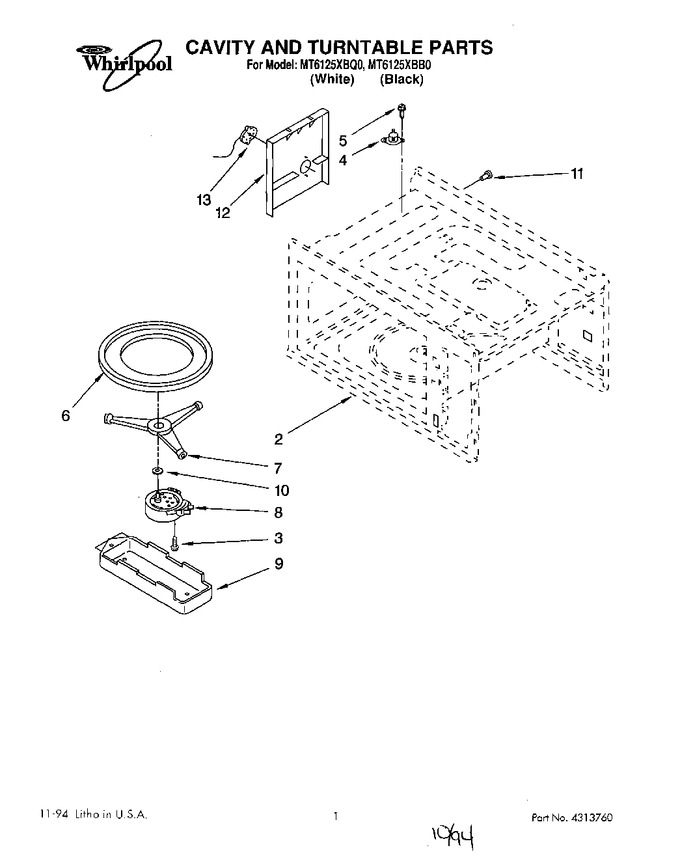 Diagram for MT6125XBB0