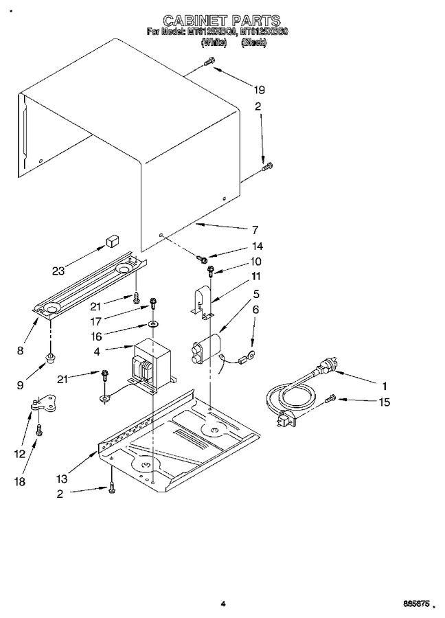 Diagram for MT6125XBQ0