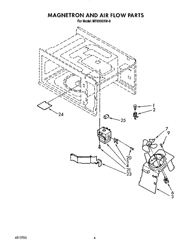 Diagram for MT6900XW0