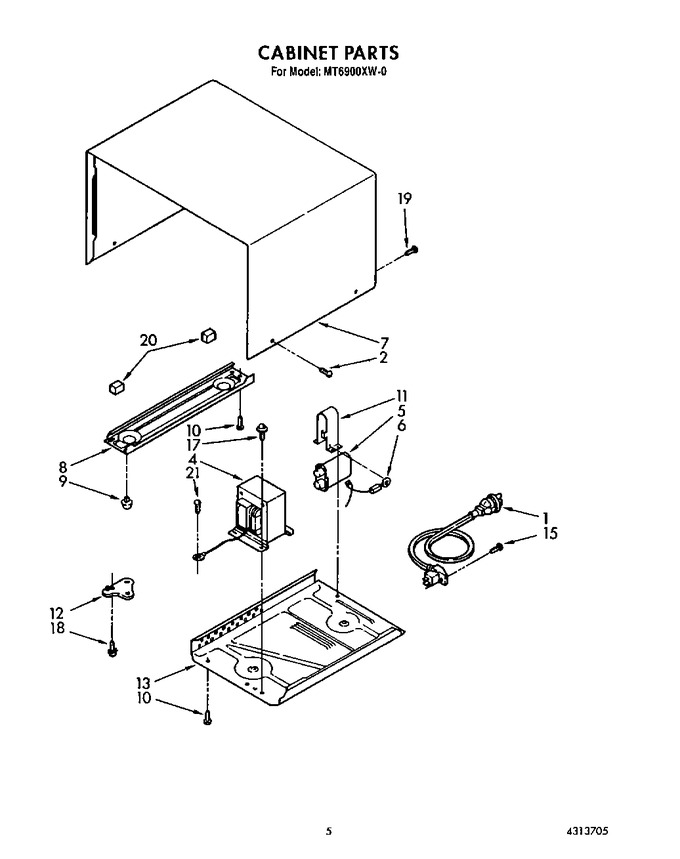 Diagram for MT6900XW0