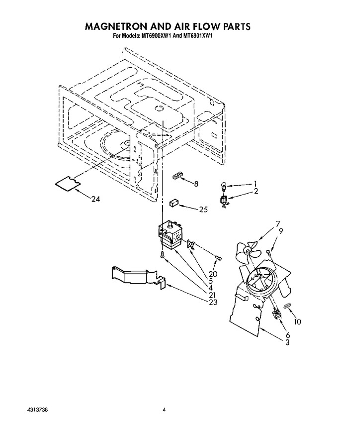 Diagram for MT6901XW1