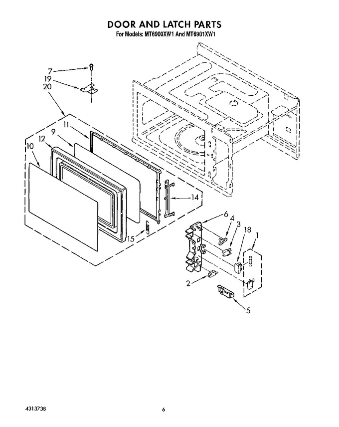 Diagram for MT6900XW1