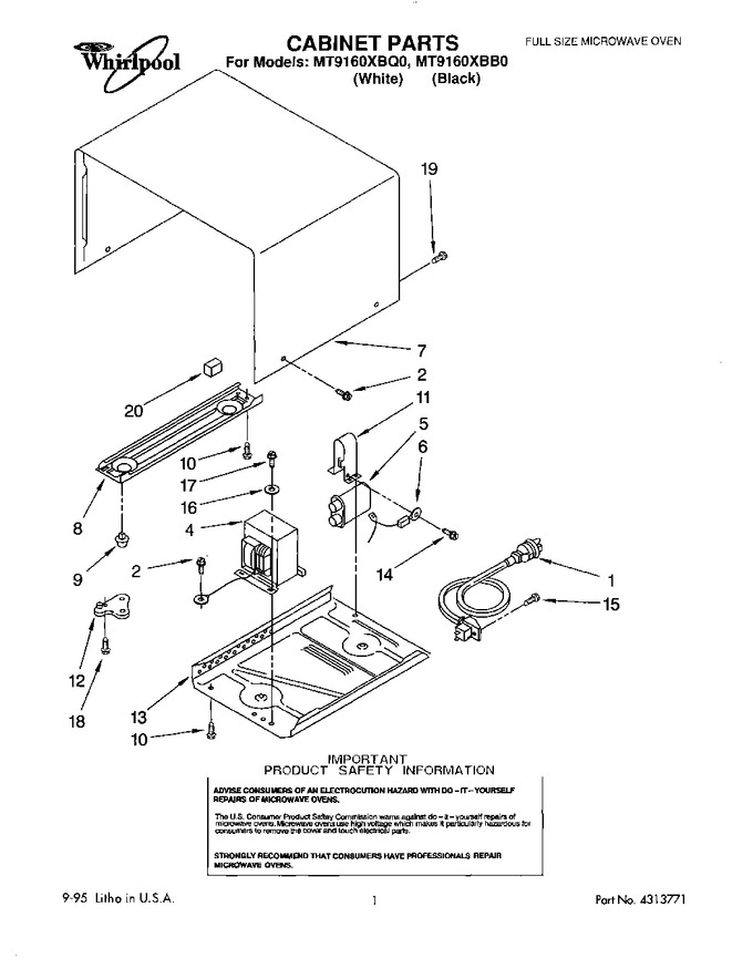 Diagram for MT9160XBB0